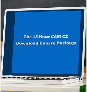 The 15 Hour CAM CE Download Course Package